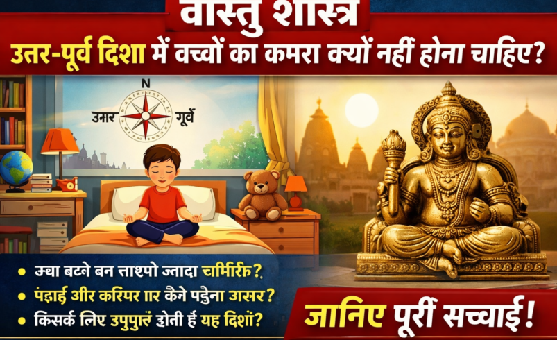 वास्तु शास्त्र: उत्तर-पूर्व दिशा में बच्चों का कमरा क्यों नहीं होना चाहिए? जानिए पूरी सच्चाई”