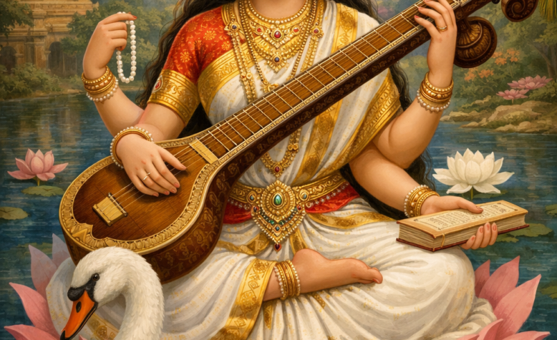 सरस्वती पूजा 2026 — कब है, क्या है मान्यताएँ, धारणाएँ और क्यों है यह महत्वपूर्ण?